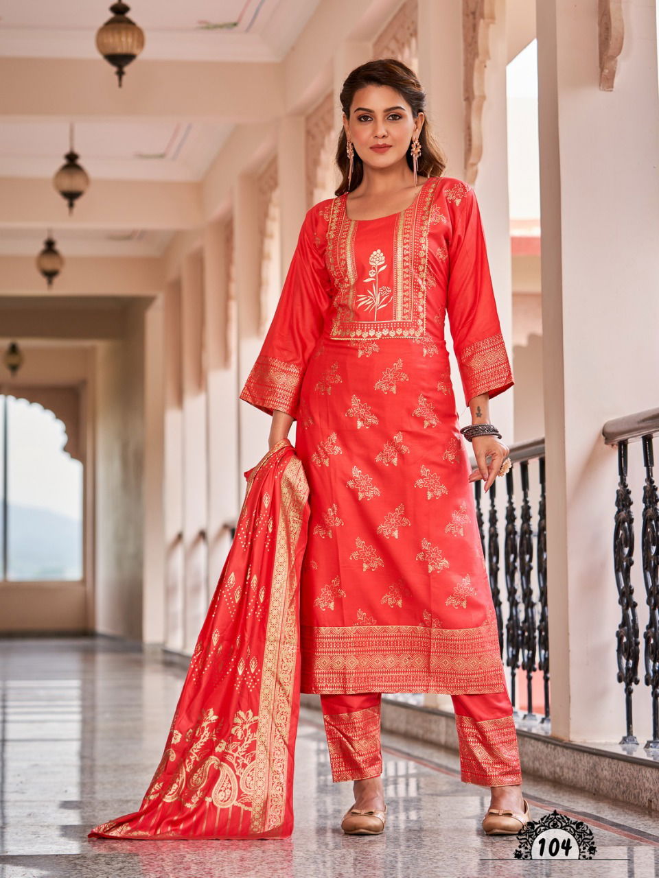 Banwery Nykaa New Fancy Festival Wear Rayon Kurti Pant With Dupatta Collection